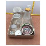Glassware& Pottery Bowls