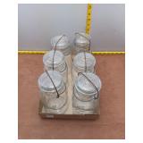 Ball Ideal Mason Jars with Glass Lids