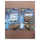 Lot of 4 Johnny Lightning Camaro Collection