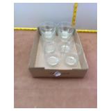 Versatile 6-Piece Clear Glass