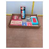Vintage Card Games and Poker Chip Collection Lot