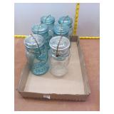 Vintage Ball Ideal Mason Jars with Wire