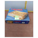 Vintage Cardinal All Wood Labyrinth Maze Game