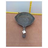 Vintage Wagner Ware #5 Stylized Logo Cast Iron