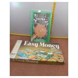 Vintage Board Game Lot: Milton Bradley Easy Money