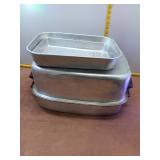 Vintage Frigidaire Aluminum Roasting Pan