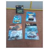 Lot of 5 Hot Wheels Racing & M&M