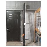 Retractable Outdoor Side Awning with Poles