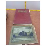 Vintage 1941 World Atlas, Copenhagen Guide