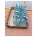Vintage Ball Aqua Blue Perfect Mason Jars