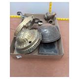 Vintage & Antique Mixed Lighting Parts Salvage Lot