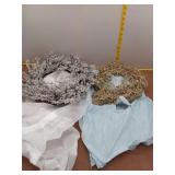 Sparkling Silver and Gold Decorative Wreaths - Set