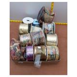 Large Assorted Lot of Decorative & Craft Ribbons