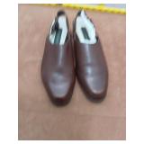 Naturalizer Women's Brown Leather Slingback Shoes