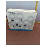 Sun Country Frosted Globe String Lights - 25 Indoo