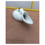 Ceramic Ironstone Male Bedside Urinal