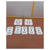 Porcelain Floral Light Switch Cover Set -