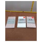 Lot of 3 Standard Pillowcase 2-Packs - 6 Pillowcas