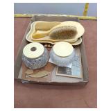 Mid-Century Vanity Set and Decorative Art