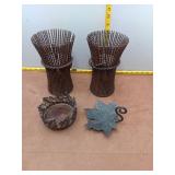 Rustic Wrought Iron Style 4pc