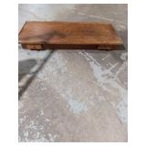 Quartersawn Oak Desk Riser with Drawers