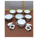 Noritake, Shelley & Floral Teacup Lot with