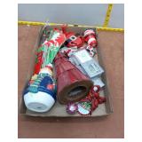 Festive Christmas Ornament and Decor Assortment Lo