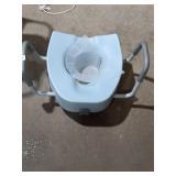 Walgreens Raised Toilet Seat with Padded Arms