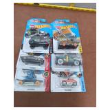 Hot Wheels 6-Piece Die-Cast Car Lot