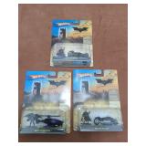 Lot of 3 Hot Wheels Batman Begins Vehicles