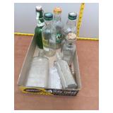 Mixed Lot of and Collectible Glass Bottles