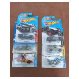 Hot Wheels Collection Lot of 6 - Camaro, Corvette,