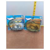 Set of 2 Hot Wheels 1:18 Harley-Davidson Die-Cast