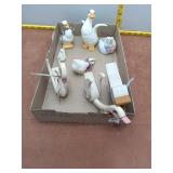 Duck and Swan Figurines