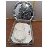 Serving Ware Lot: Pfaltzgraff Saucers +