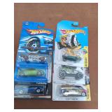 Hot Wheels 6-Car Collector Lot - Chevy, Honda +