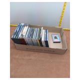 Mixed Media Lot: DVDs, CDs, and Cassette Tapes