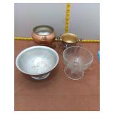 Serveware Lot - Puralum Italy Aluminum