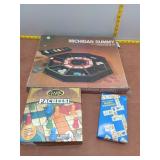 Fun Family Game Night Lot - Michigan Rummy, Pachee