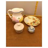 Hand-Painted Porcelain & Ceramic Lot