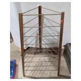 Wooden Corner Laundry Drying Rack