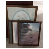 Lot of 4 Framed Prints