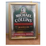 Michael Collins Irish Whiskey Framed Bar Mirror Ch