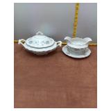 Vintage Princess China 'Sweet Briar' Tureen & Grav