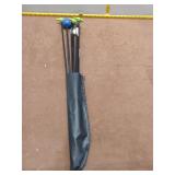 10-Piece Archery Accessory Lot with Quiver, Arrows