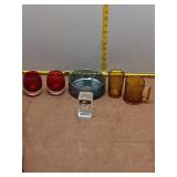 Charming Vintage Glassware & Decor Lot - 6 Pieces