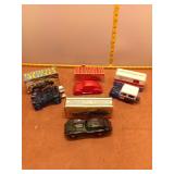 Lot of 4 Vintage Avon Car Aftershave Decanters wit