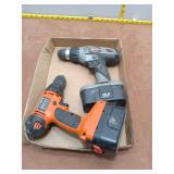 Power Tool Lot: Craftsman 18V & Black & Decker 14.