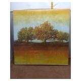 Large Autumnal Tree Landscape Canvas Wall Art - 27