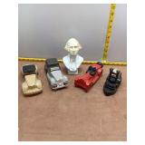Lot of 5 Vintage Avon Collectible Aftershave Bottl
